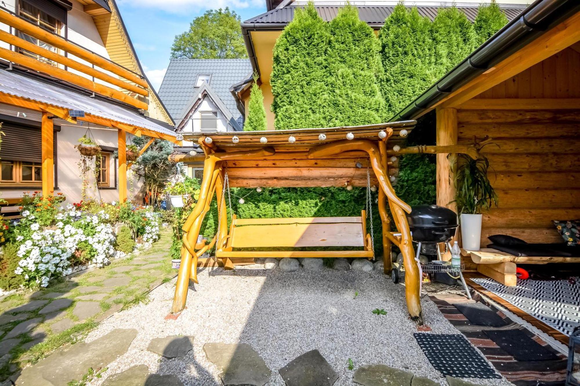 Ciukrowa Chatka Sauna & Jacuzzi Poronin Ngoại thất bức ảnh
