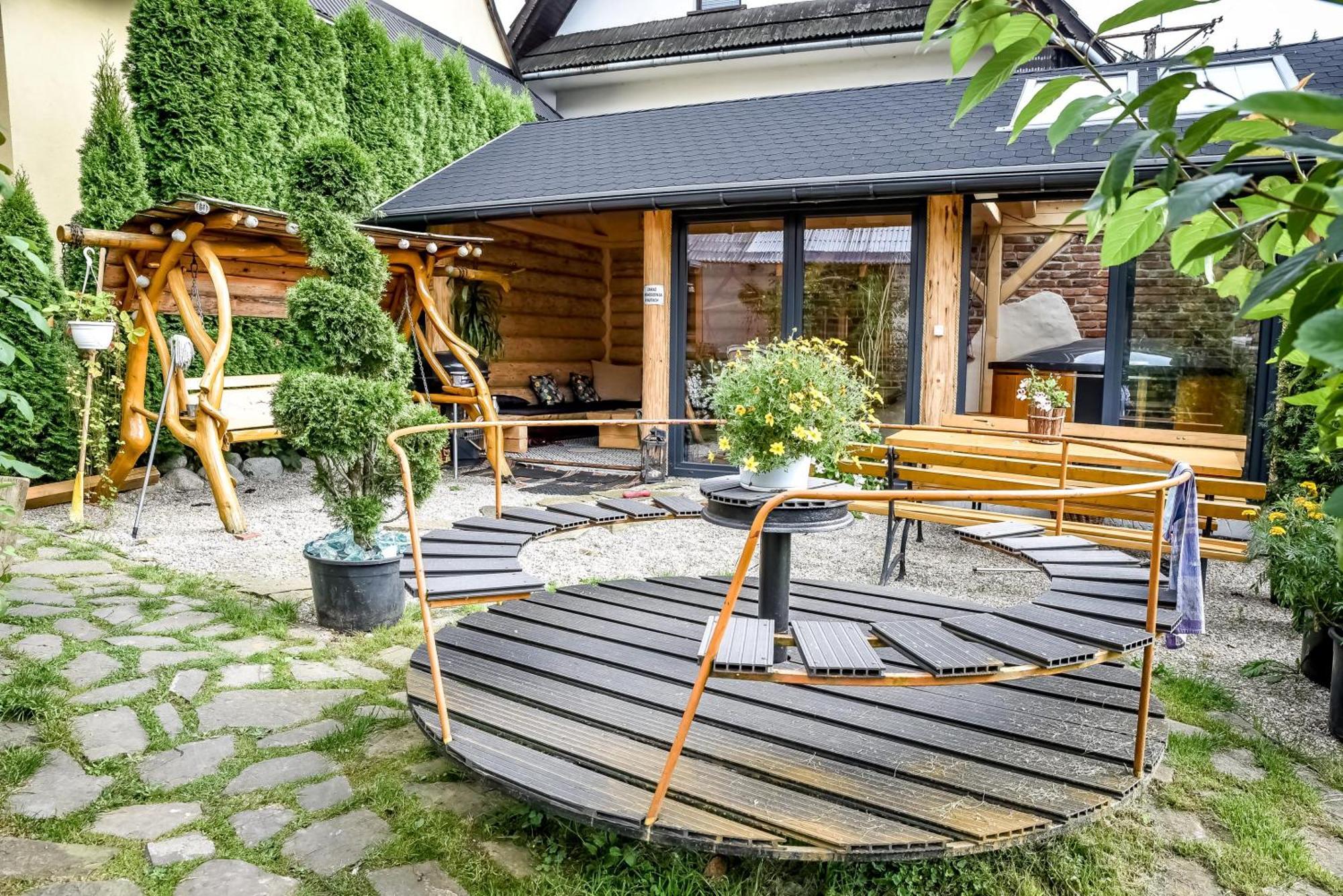 Ciukrowa Chatka Sauna & Jacuzzi Poronin Ngoại thất bức ảnh